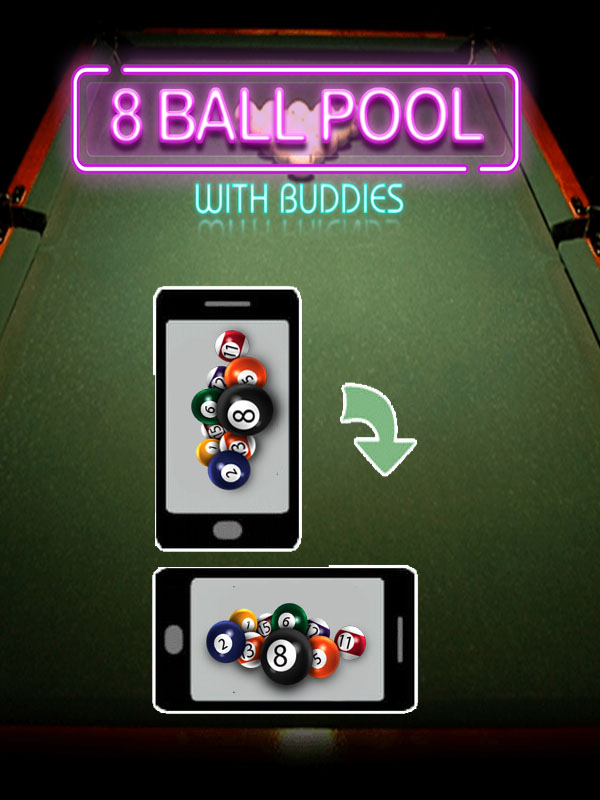 play 8 ball pool with friends