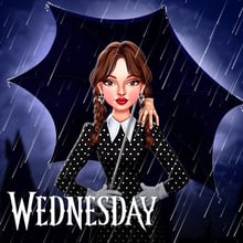 Celebrity Wednesday Addams Style Game