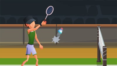 Vamos jogar o jogo Badminton