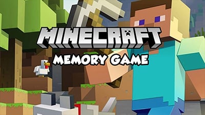 Låt oss spela Minecraft Memory