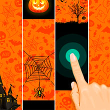 Halloween Magic Tiles Game