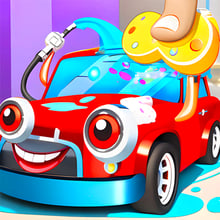 Kids Car Washing Game
