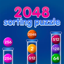 2048 Sorting Puzzle Game