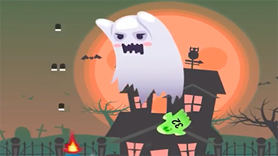 Roligt Halloween-spel online