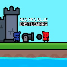 Red and Blue Castlewars Game