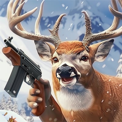 Deers with Guns Hunting