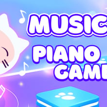 Music Cat Piano Tiles Game 3D