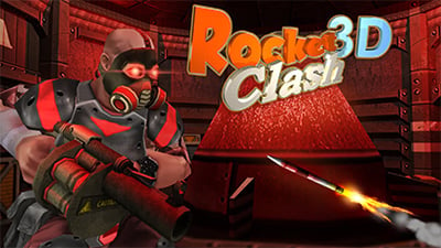 Låt oss spela Rocket Clash 3D