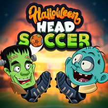 Halloween Head Soccer Game