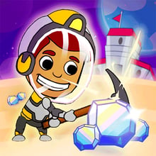Idle Miner Space Rush Game