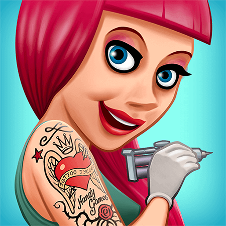 Funny Tattoo Shop Game