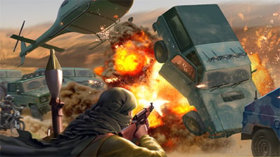 Warzone Getaway 2020 -spel