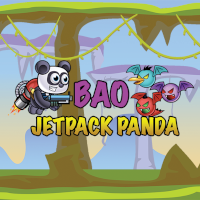 Jetpack Panda Bao Game