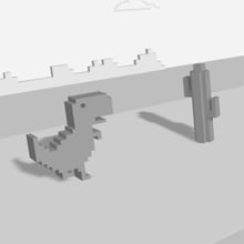 T-Rex Run 3D Game