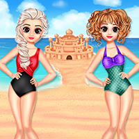 Princess Summer Sand Castle Game