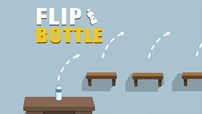 Giochiamo a Bottle Flip 3D Game Online