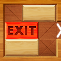 EXIT: Unblock Red Wood Block Game