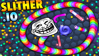Trolling People in Slither.io