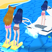 Girl Surfer 3D Game