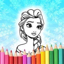 Princess Coloring Book Game