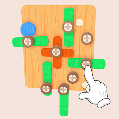 Pin Board Puzzle Game