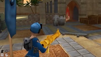 Sniper Clash 3D Gold Weapons