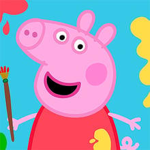 Cute Pigs Paint Box Game