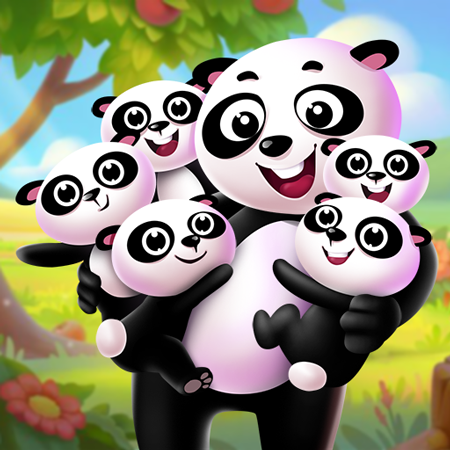 Panda Find My Baby's The Forest