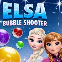 Elsa Bubble Shooter Game