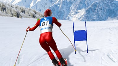 Passo a passo de Slalom Ski Simulator