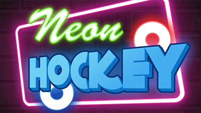 Neon Hockey Game Video