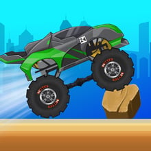 Monster Truck Drive Mad Game