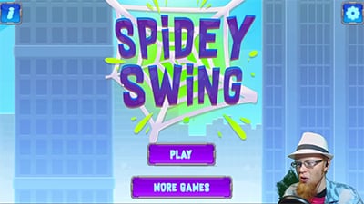 Jouons à Spidey Swing