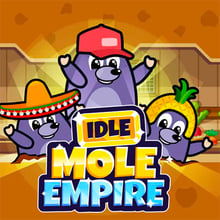 Idle Mole Empire Game